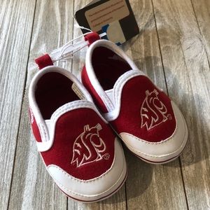 Washington State University Baby Shoes
